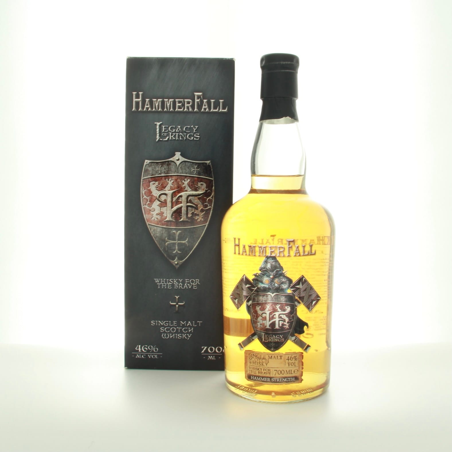 Hammerfall Whisky For The Brave (Legacy Of Kings) 70cl 46% Scotland Speyside Whisky