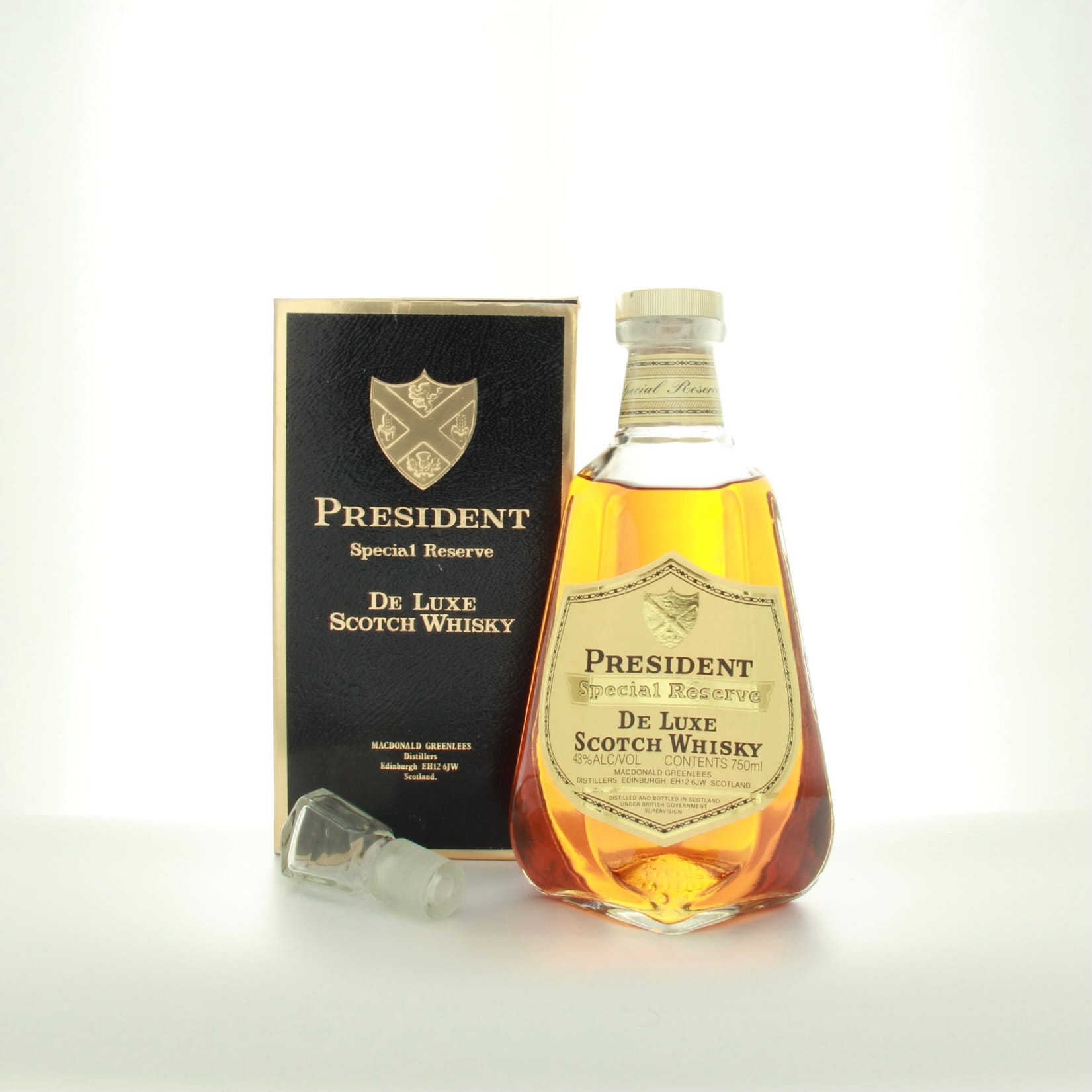 President Special Reserve De Luxe 75cl 43% Whisky 