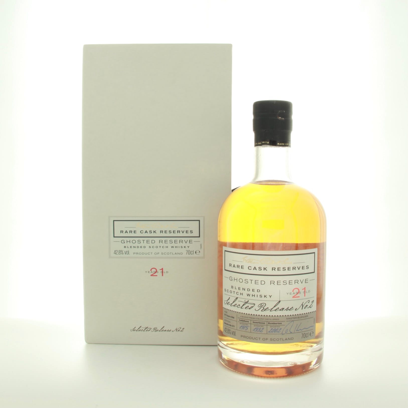 William Grant’s Ghosted Reserve 21 Year Old 70cl 42.8% Scotland Whisky 