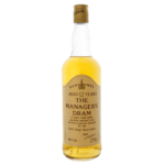 Benrinnes 12 Year Old (Manager’s Dram) â Benrinnes whisky bottle