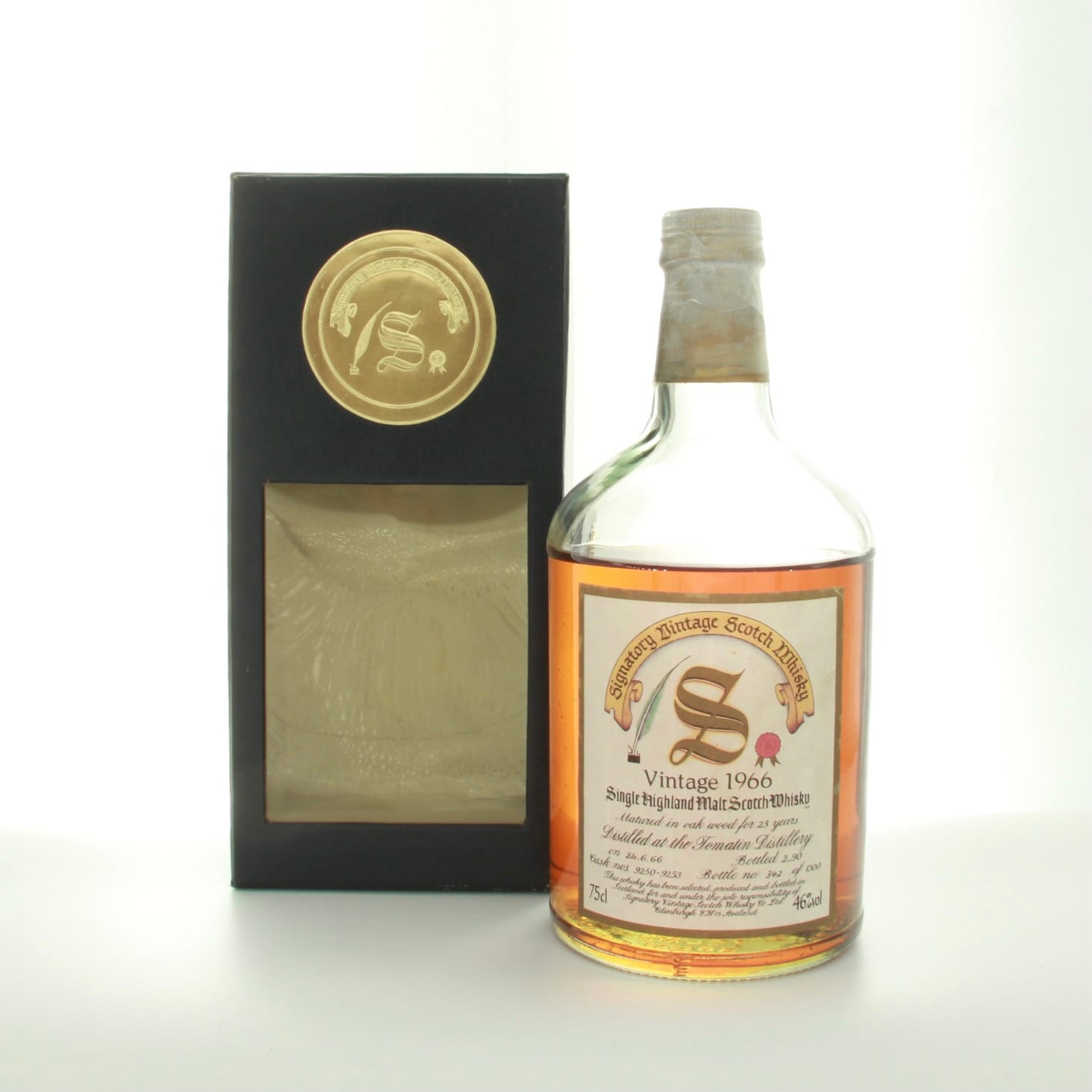 Tomatin 23 Year Old (1966) Signatory Vintage 75cl 46% Highlands Scotland Whisky