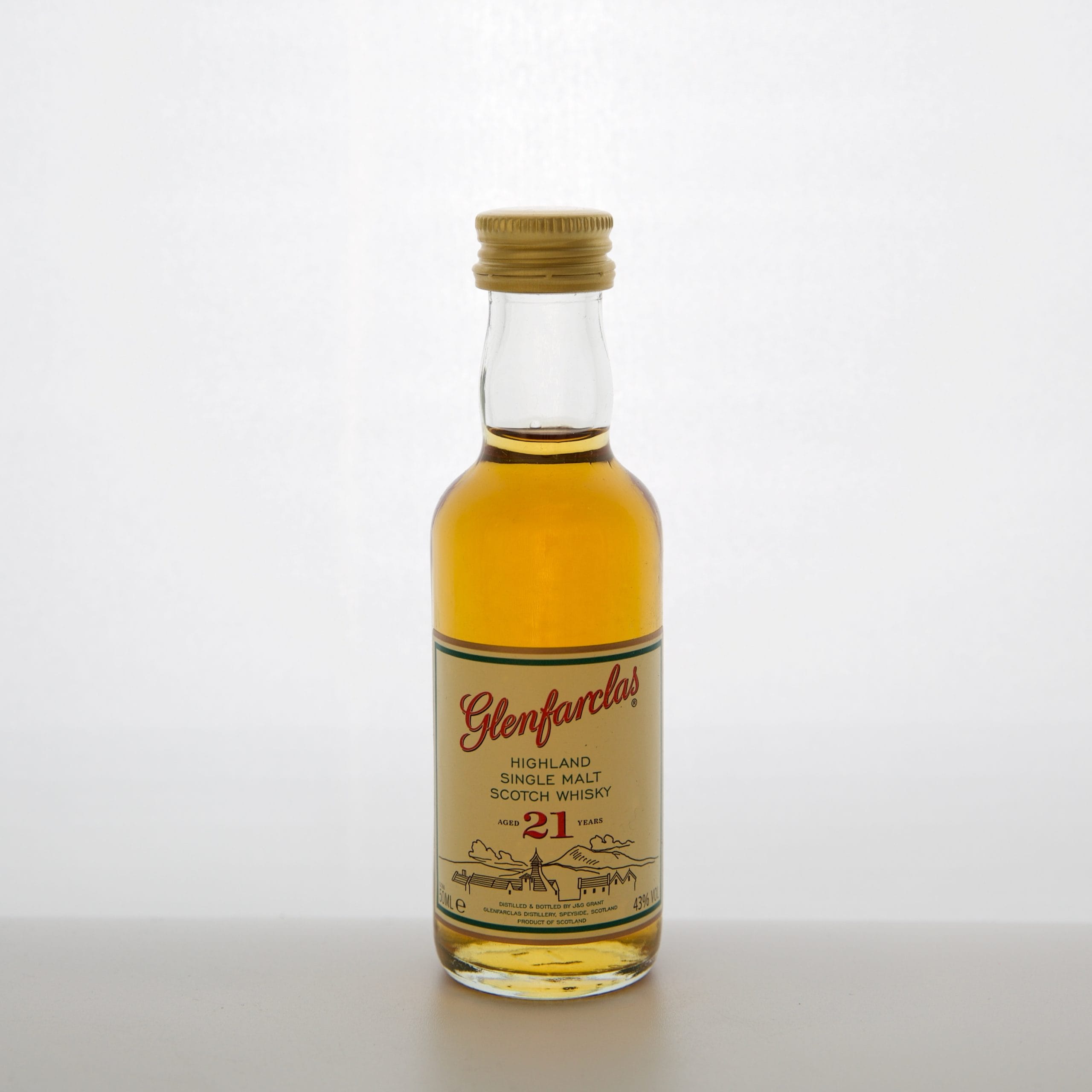 Glenfarclas 21 Year Old 5cl 43% Scotland Speyside Whisky 