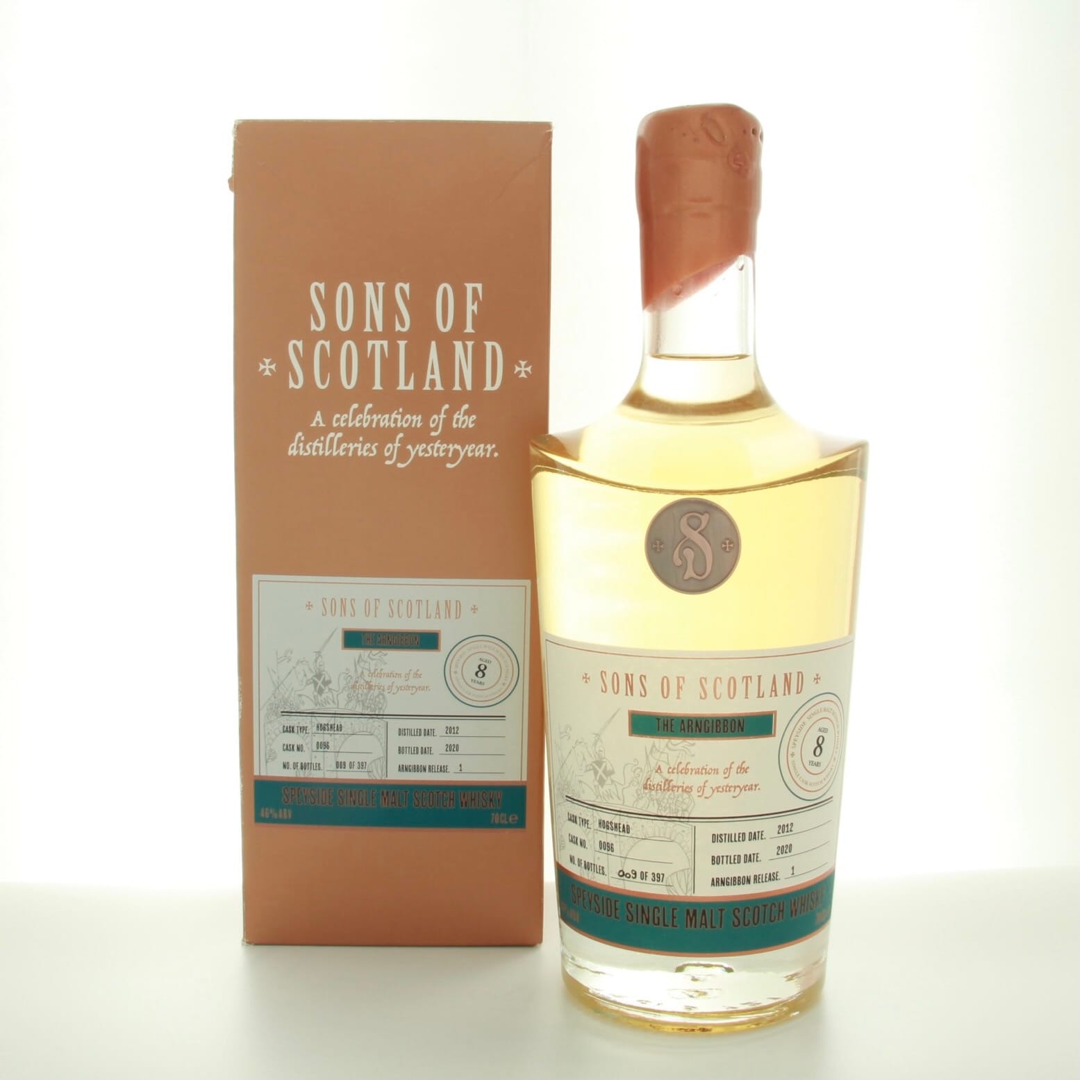 Sons of Scotland – 2012 – Arngibbon 70cl 46% Scotland Speyside Whisky