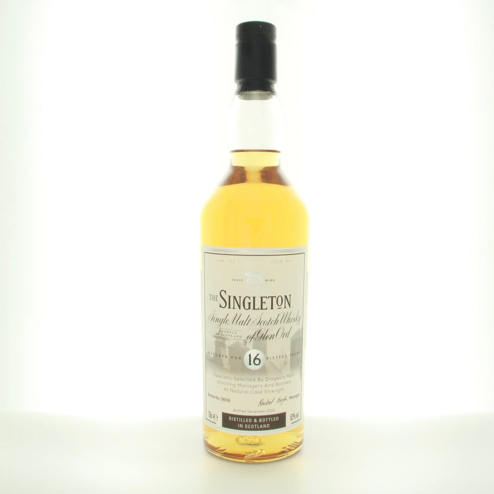 Glen Ord – 16 Year Old (Manager’s Dram) 2016 70cl 62% Highlands Scotland Whisky