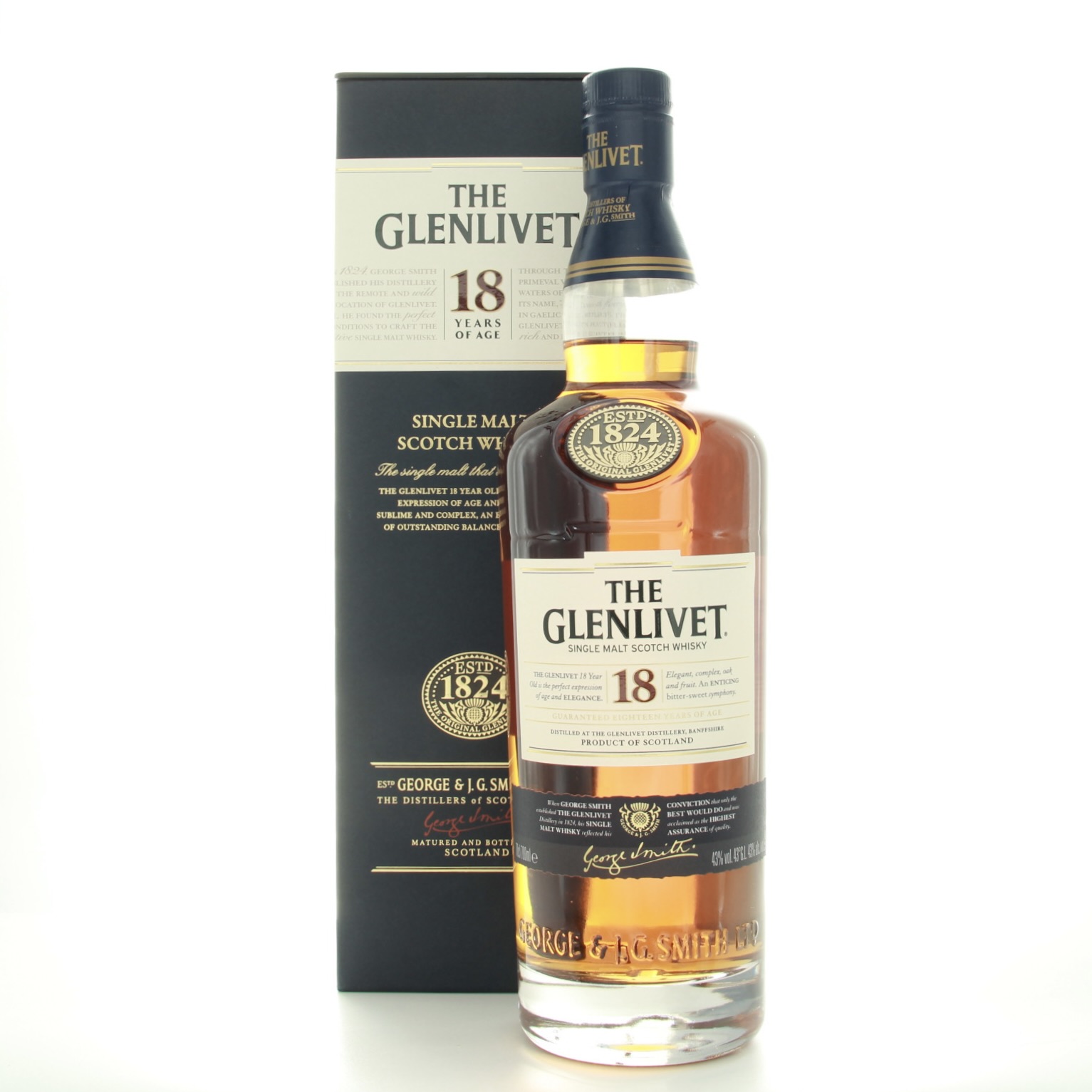 Glenlivet 18 Year Old 70cl 43% Scotland Speyside Whisky 