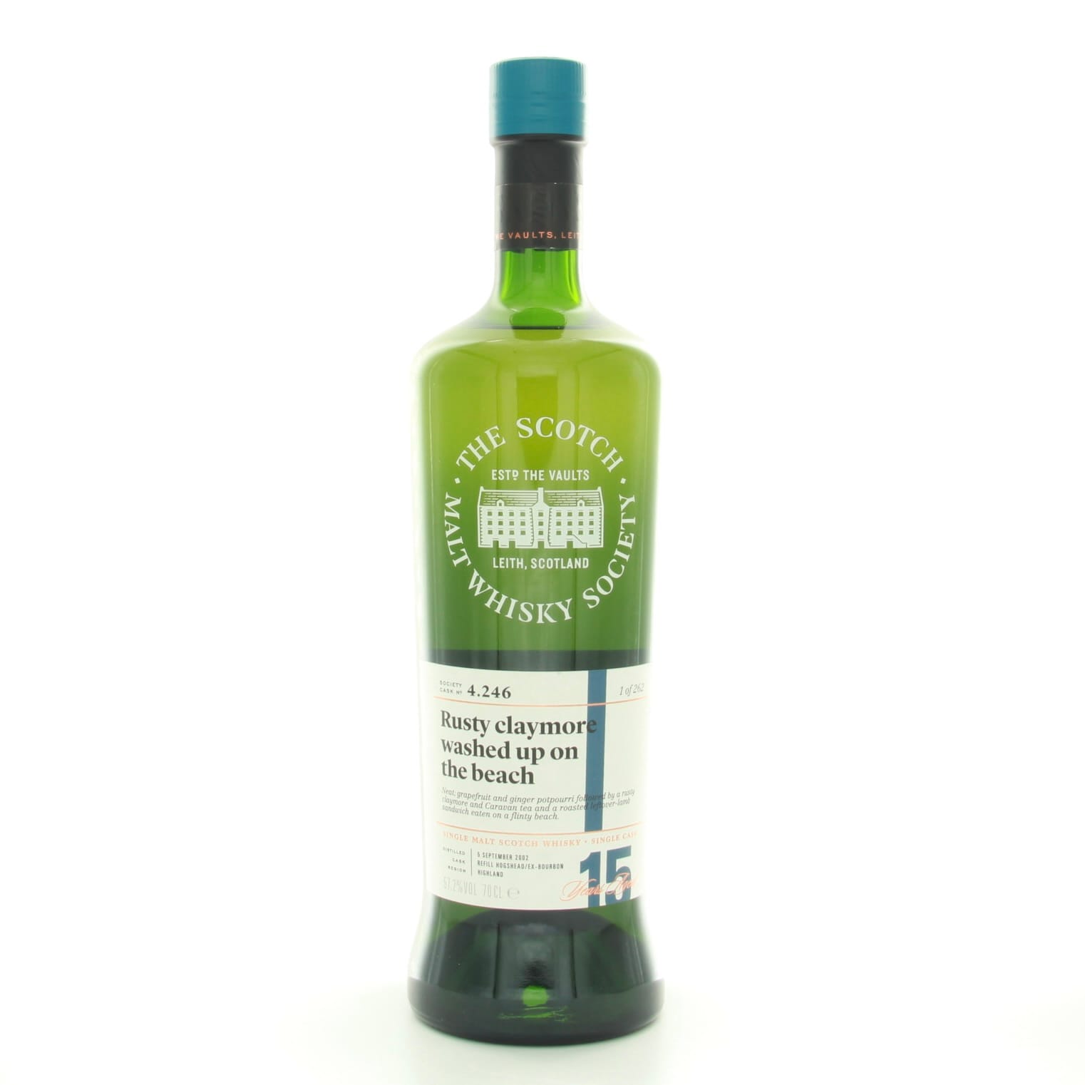Highland Park 2002 SMWS 4.246 ‘Rusty Claymore Washed Up On The Beach’ 70cl 57.2% Highlands Scotland Whisky