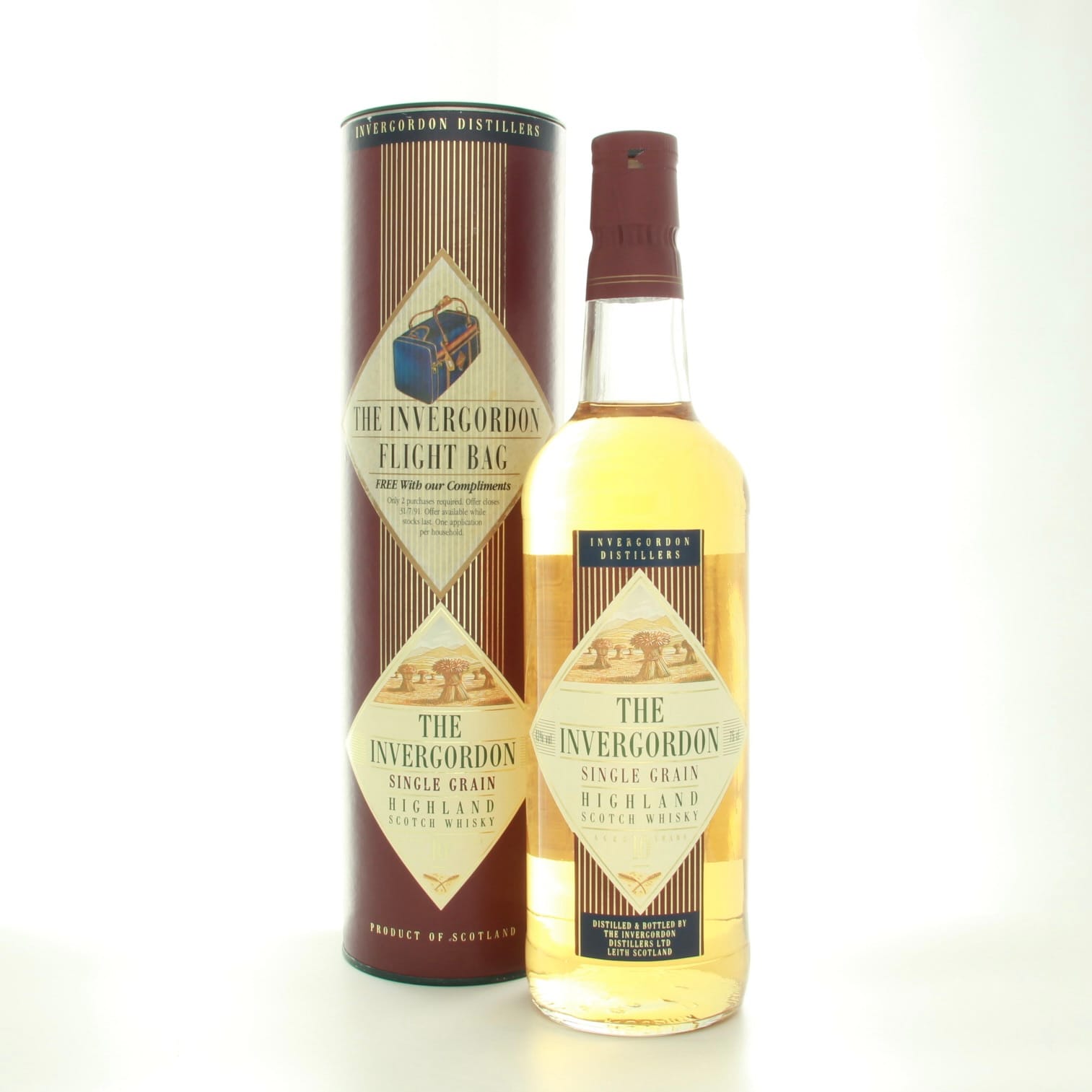 Invergordon 10 Year Old 1990s Bottling 75cl 43% Highlands Scotland Whisky