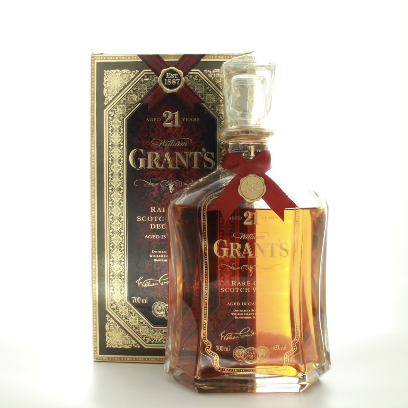 Grant’s 21 Year Old 70cl 43% Scotland Whisky