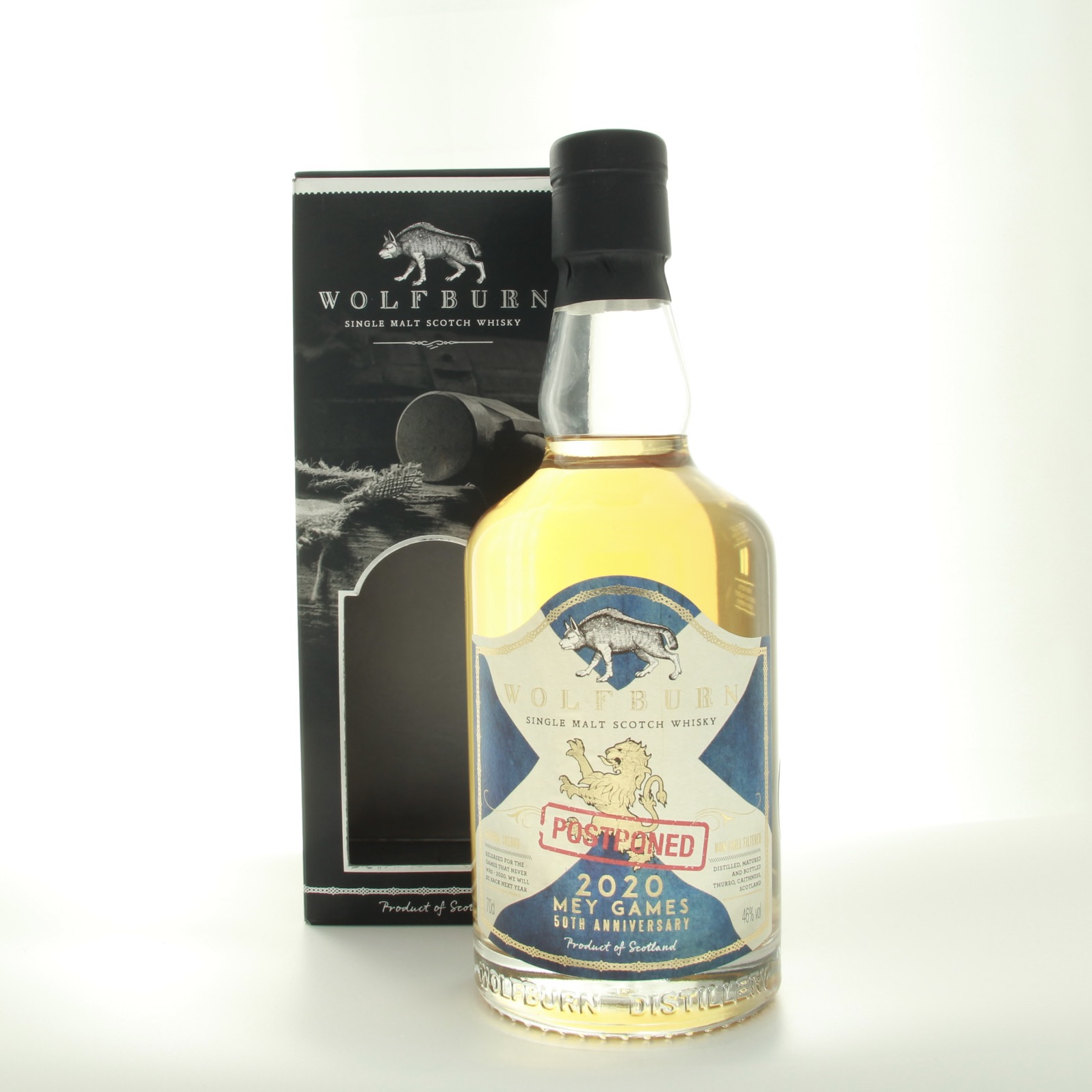Wolfburn May Games 2020 ‘Postponed’ 6 Year Old 70cl 46% Highlands Scotland Whisky