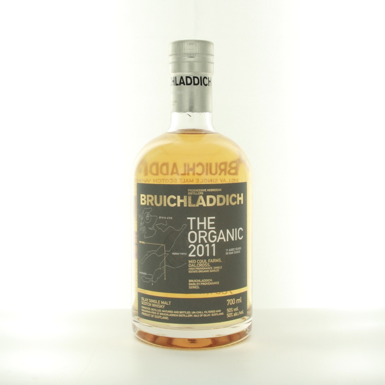 Bruichladdich The Organic One 2011 70cl 50% Islay Scotland Whisky