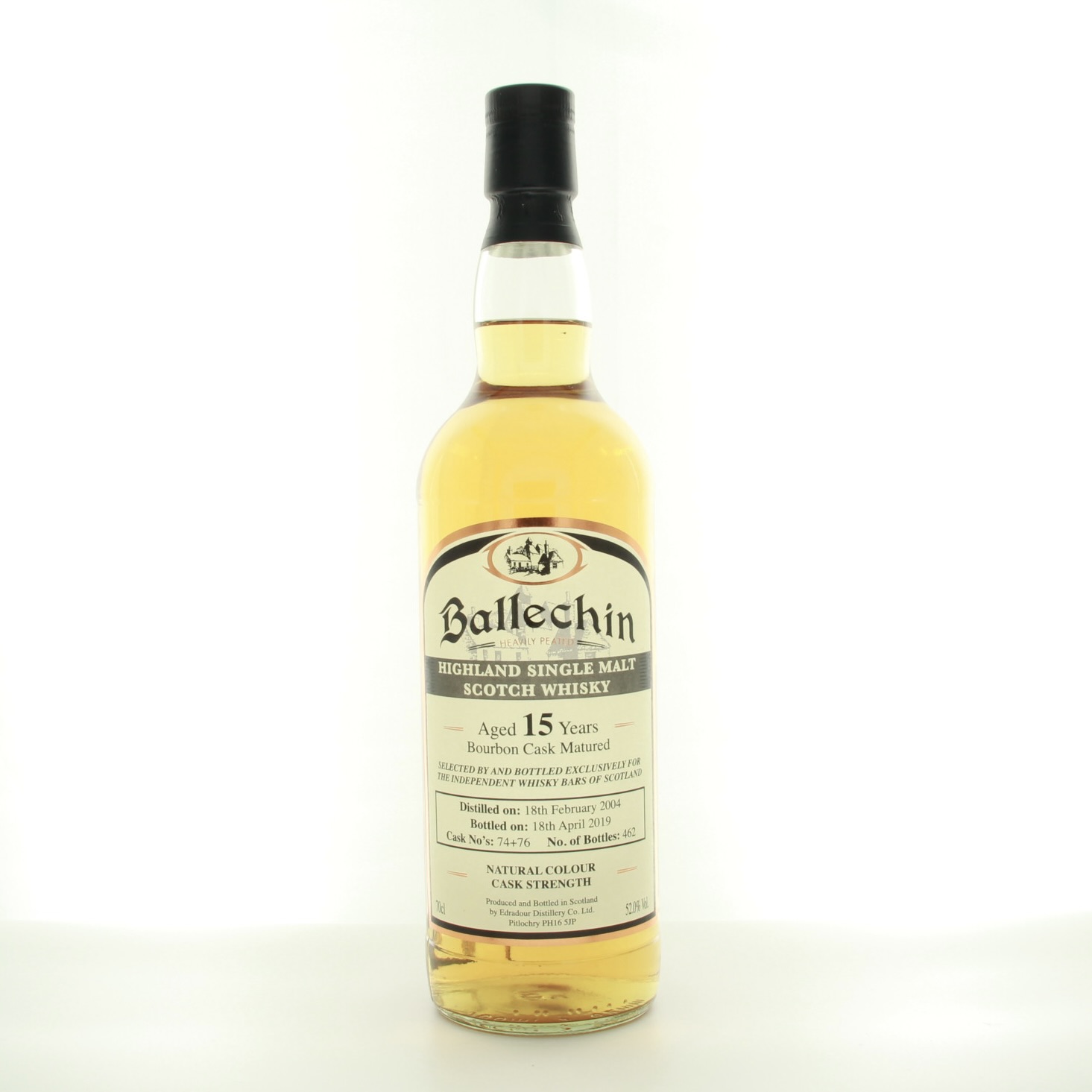 Ballechin 2004 15 Year Old 70cl 52% Highlands Scotland Whisky