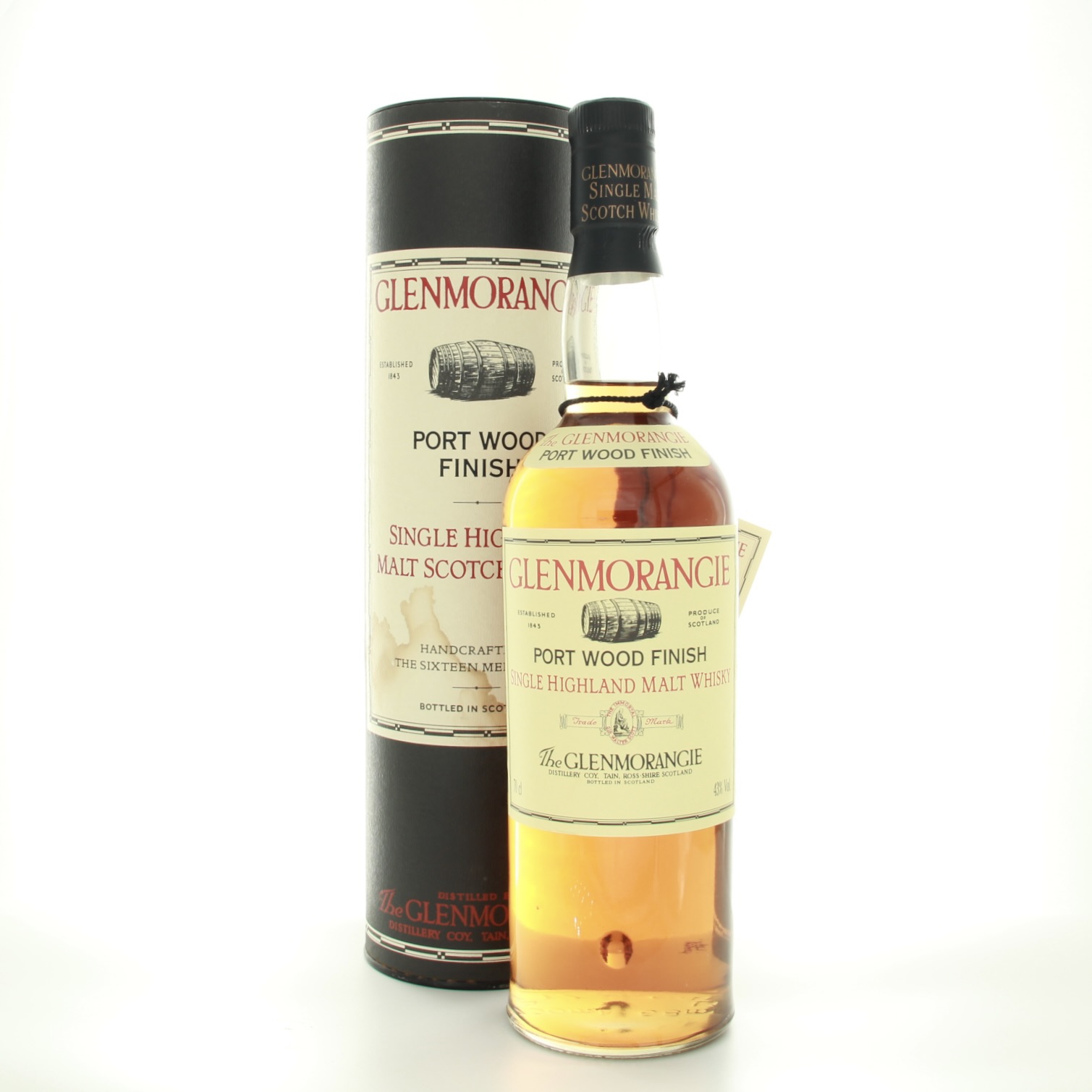 Glenmorangie Port Wood Finish 1990s 70cl 43% Highlands Scotland Whisky