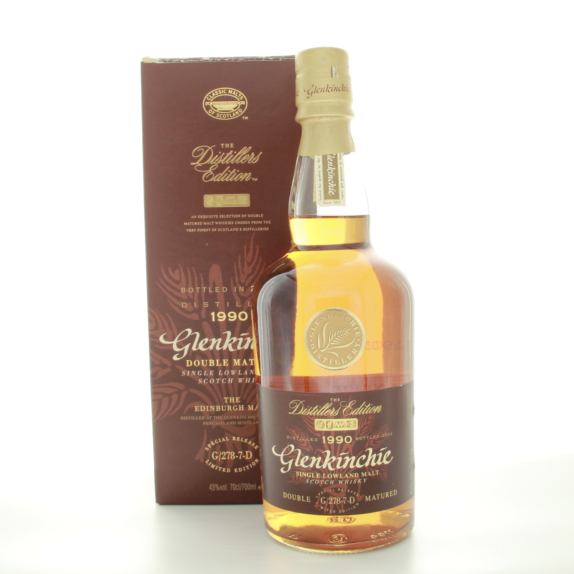 Glenkinchie 1990 Distillers Edition 70cl 43% Lowlands Scotland Whisky 