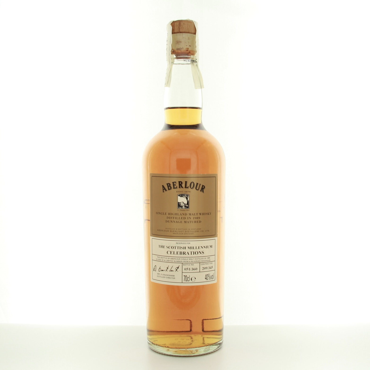 Aberlour Millennium Single Cask 70cl 40% Scotland Speyside Whisky