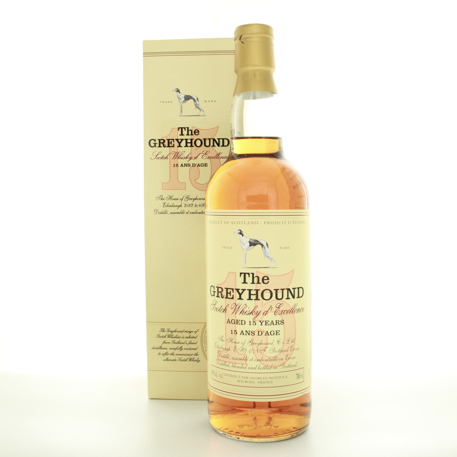 The Greyhound 15 Year Old 70cl 40% Scotland Whisky