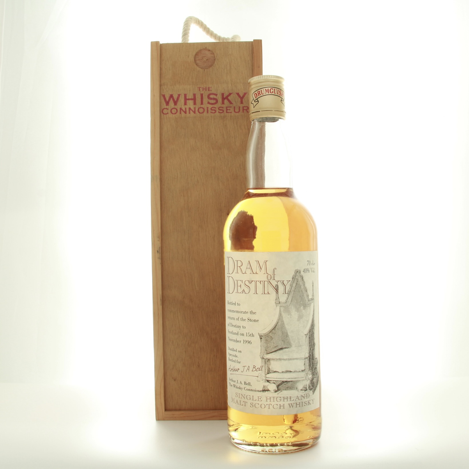 Drumguish Dram Of Destiny Whisky Connoisseur 70cl 40% Scotland Speyside Whisky