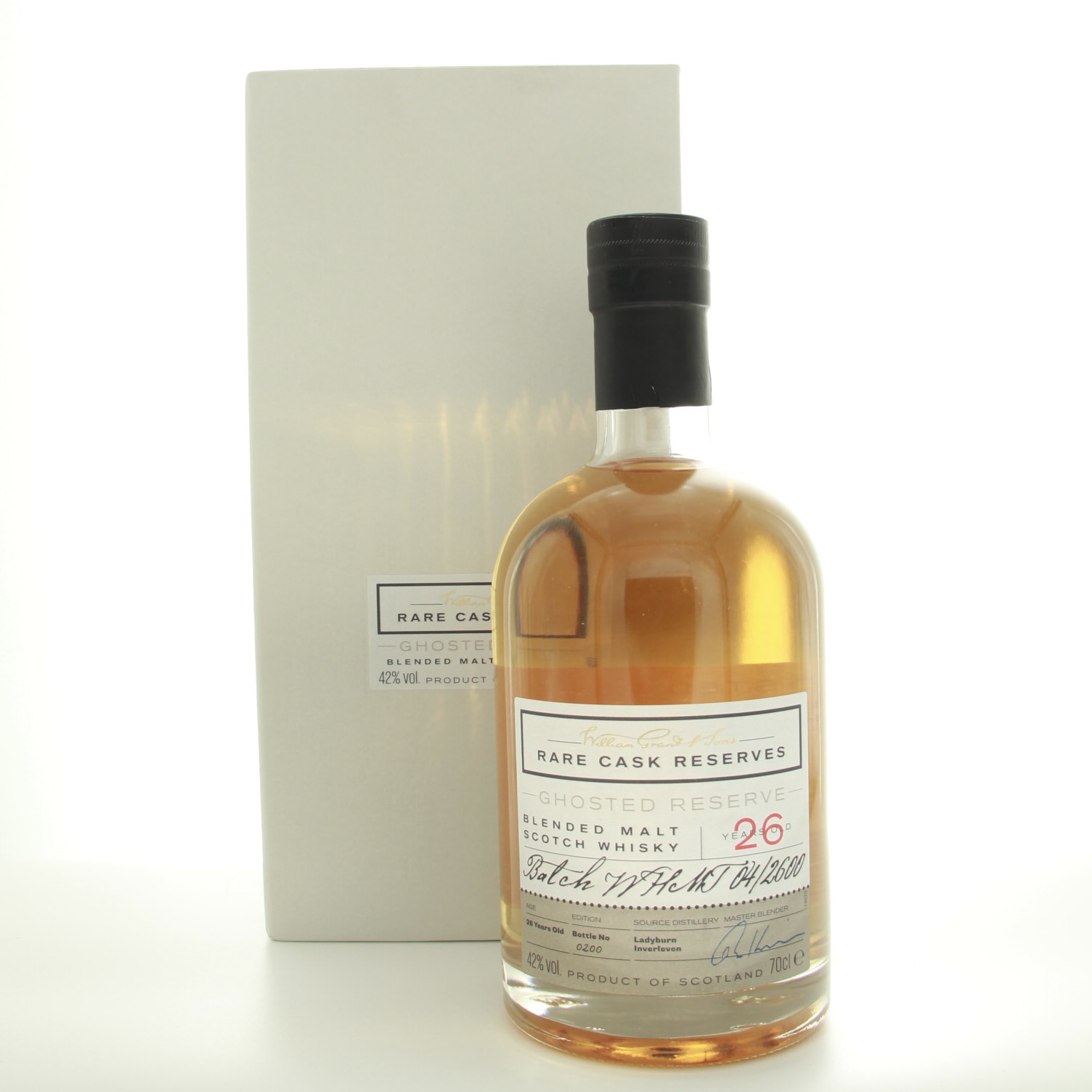 William Grant’s 26 Year Old Ghosted Reserve 70cl 42% Scotland Whisky