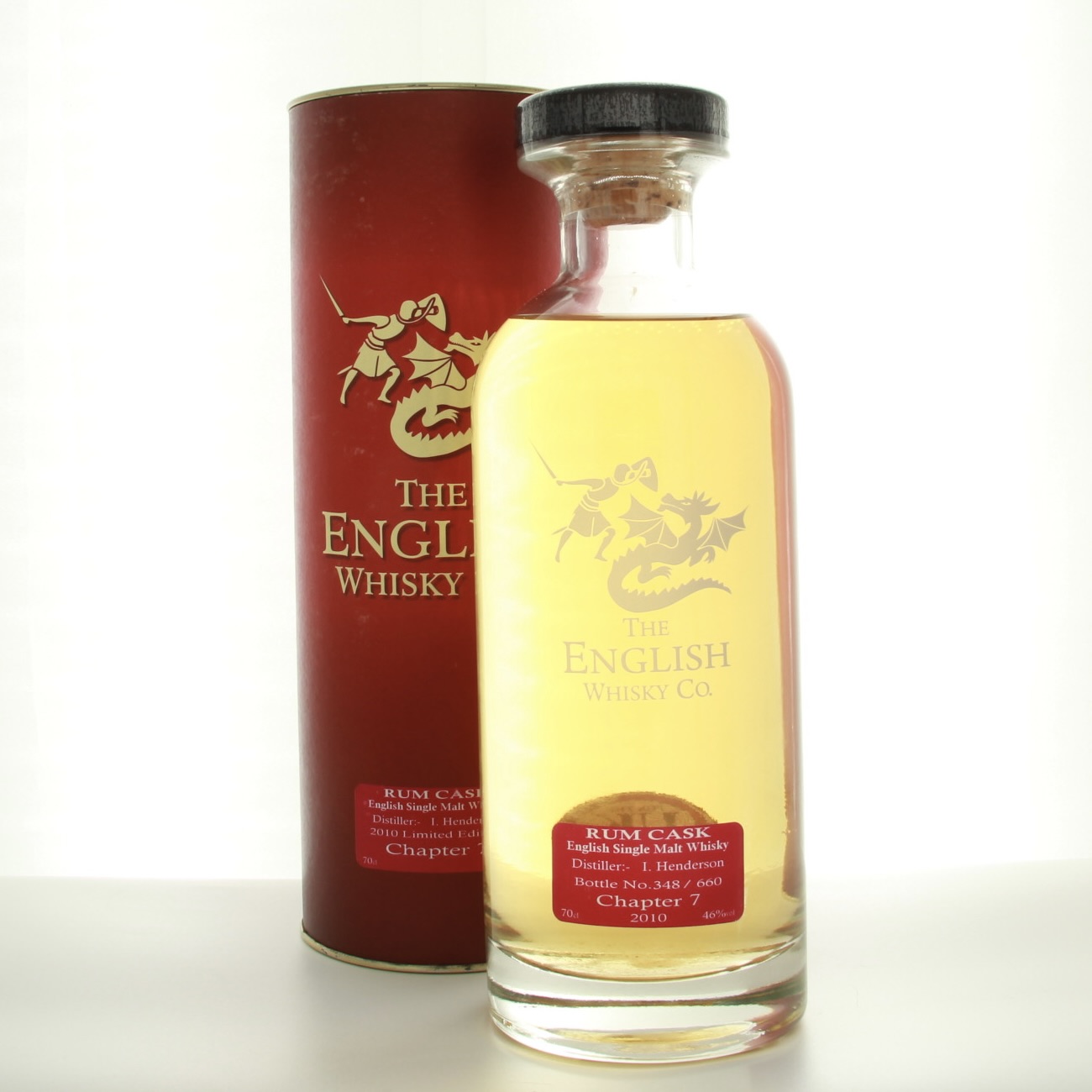 The English Whisky Co. Chapter 7 Decanter 70cl 46% England Whisky 