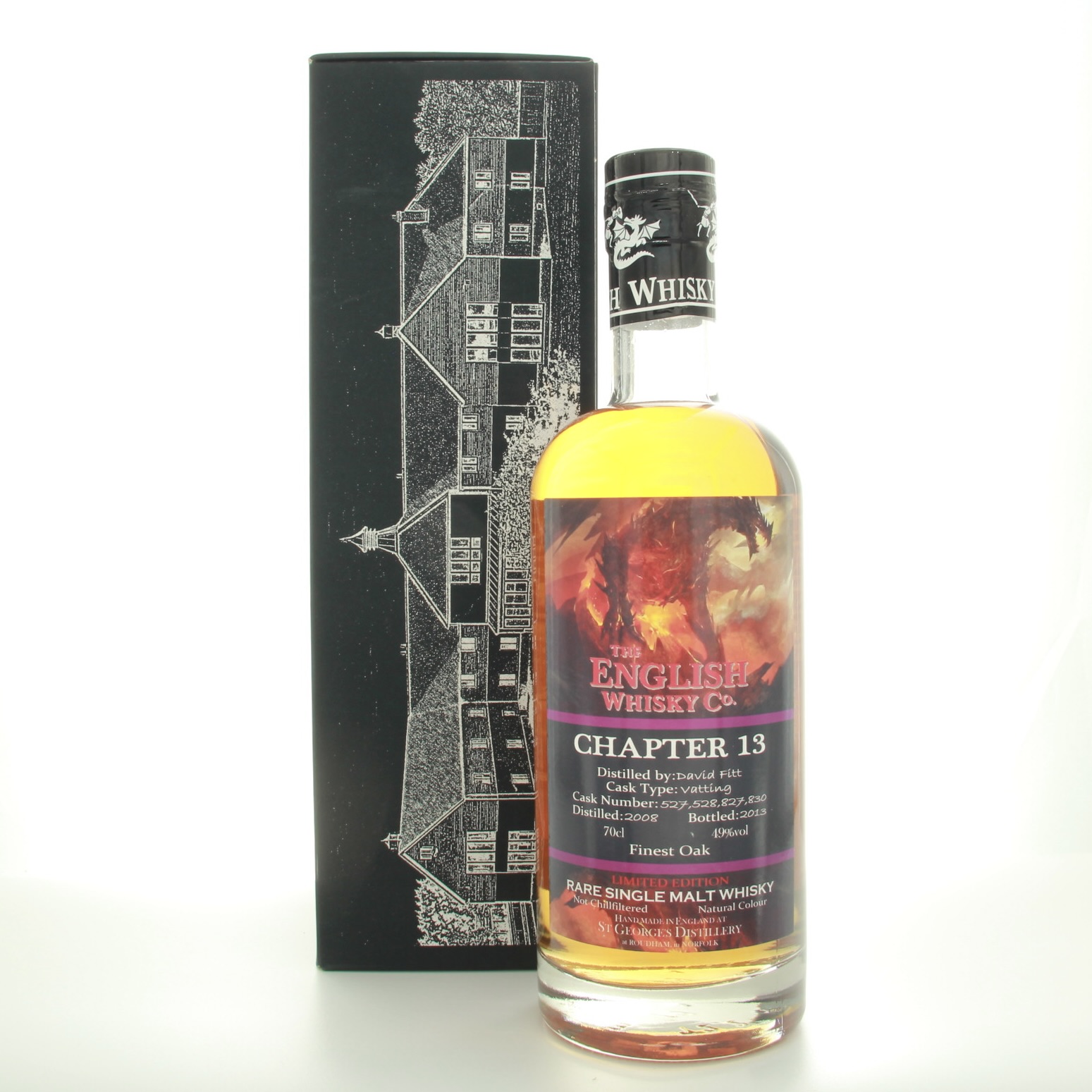 English Whisky Company Chapter 13 Halloween Edition 2008 70cl 45% England Whisky