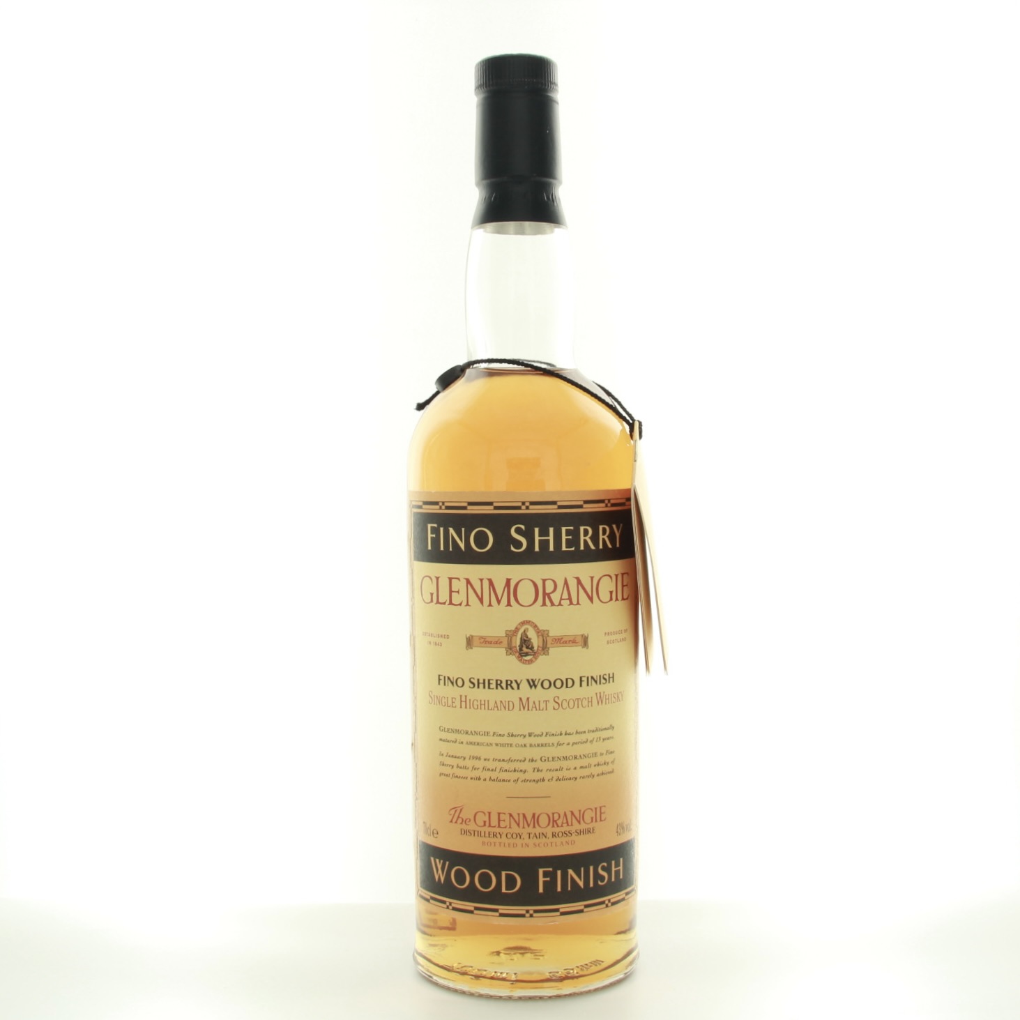 Glenmorangie Fino Sherry Wood Finish (2000s Edition) 70cl 43% Highlands Scotland Whisky
