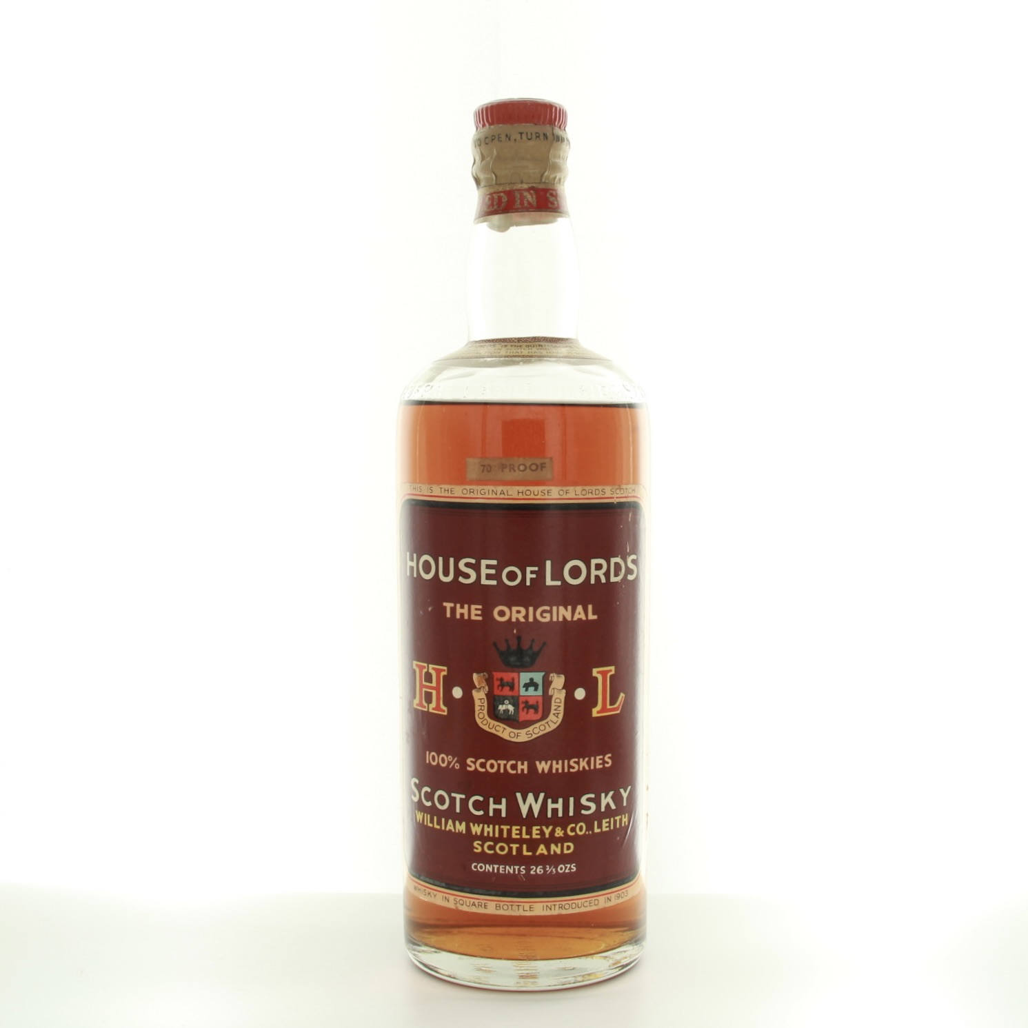 House Of Lords The Original (1960s Edition) 75.7cl 70 Proof% Scotland Whisky