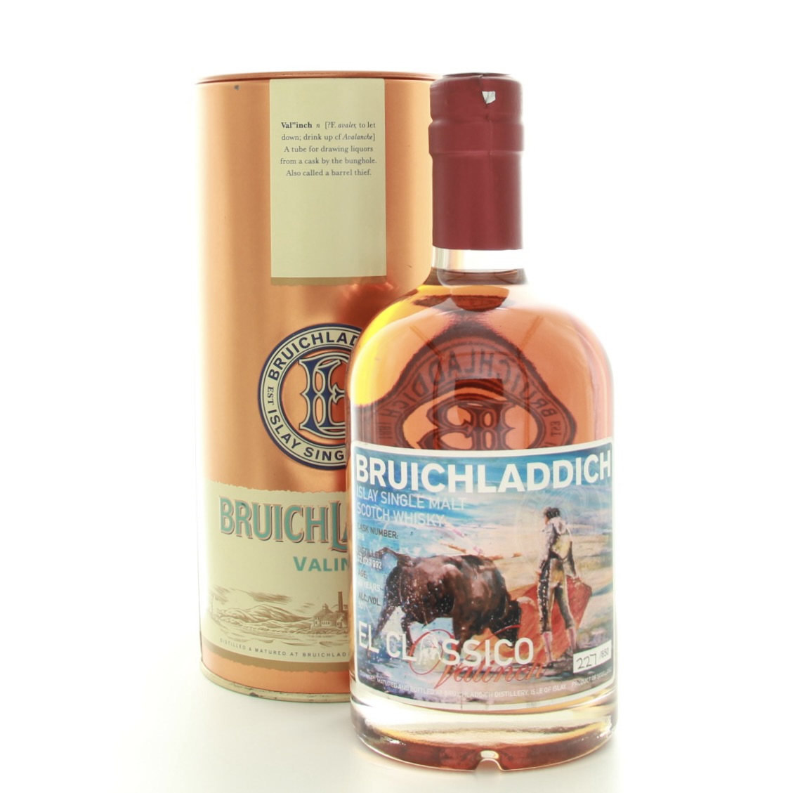 Bruichladdich 20 Years Old Valinch El Classico 50cl 50% Islay Scotland Whisky 