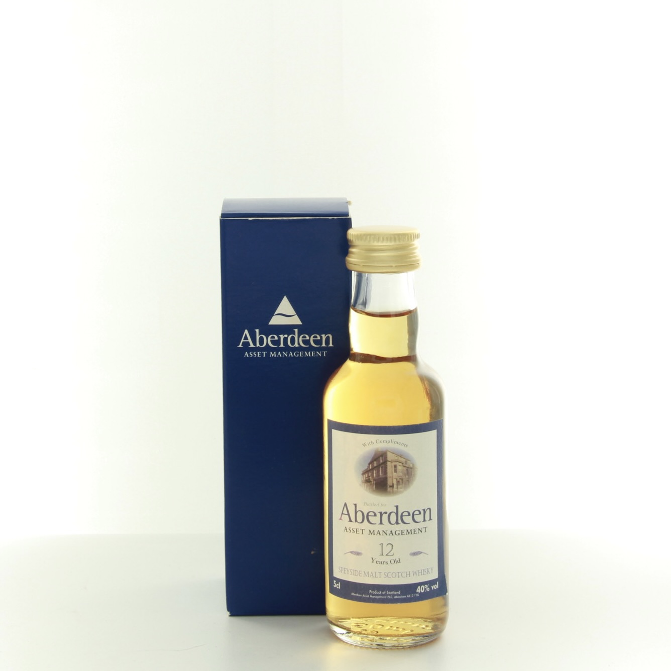 Aberdeen 12 Year Old Miniature 5cl 40% Scotland Speyside Whisky 