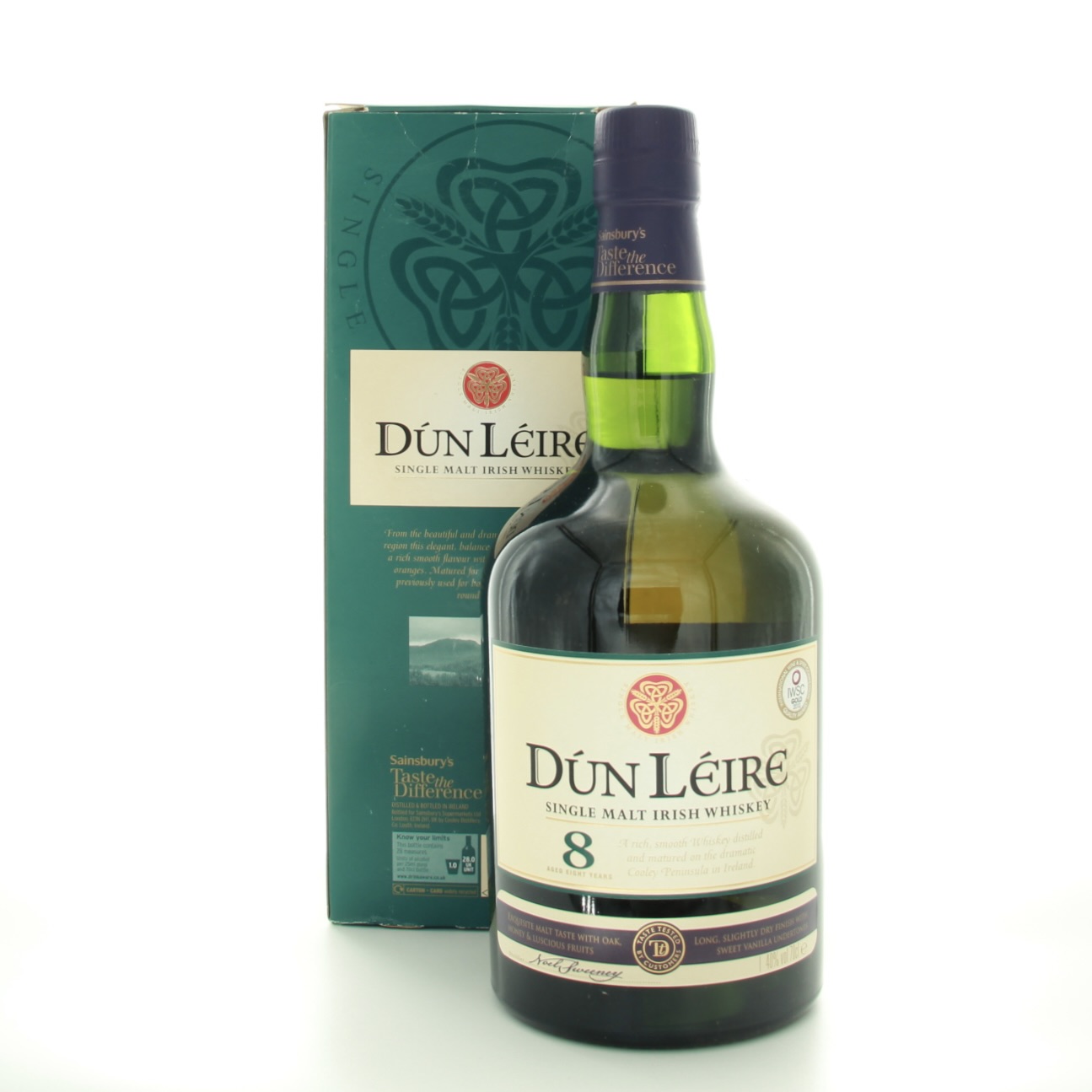 Dún Léire 8 Year Old 2nd Edition 70cl 40% Ireland Whisky