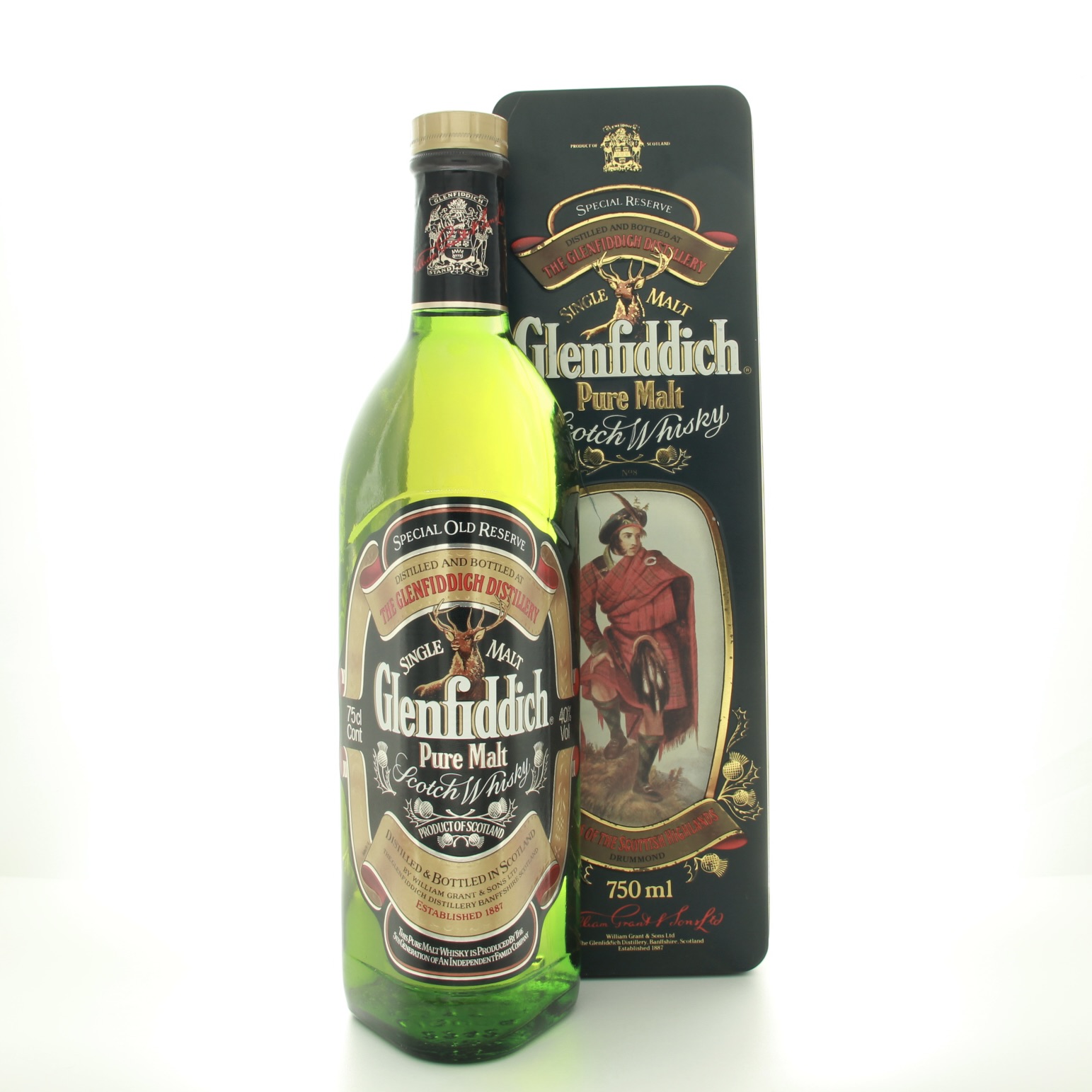 Glenfiddich Special Old Reserve Clan Drummond 75cl (1980s Edition) 75cl 40% Scotland Speyside Whisky 