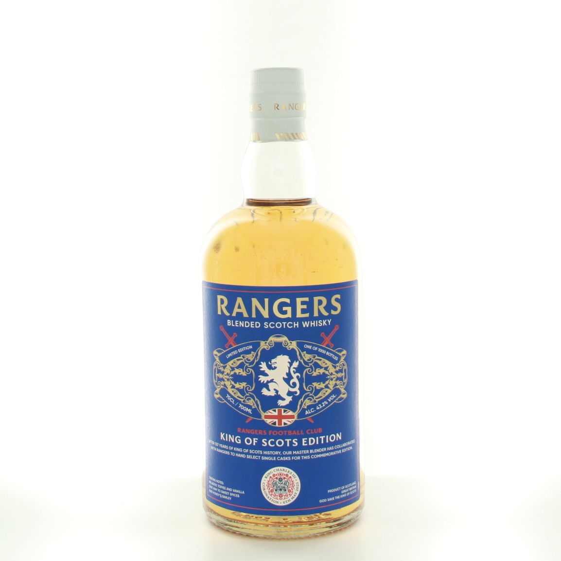 Rangers – King Charles III Coronation Edition 70cl 43.2% Scotland Whisky 
