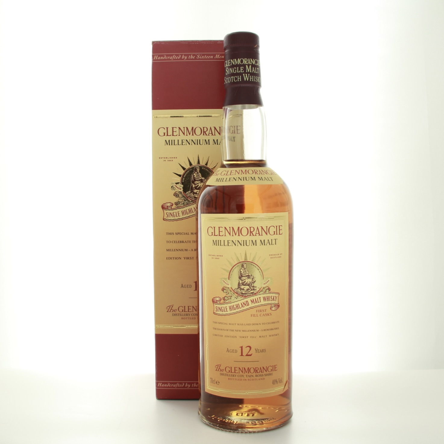 Glenmorangie 12 Year Old Millennium Malt 70cl 40% Highlands Scotland Whisky 