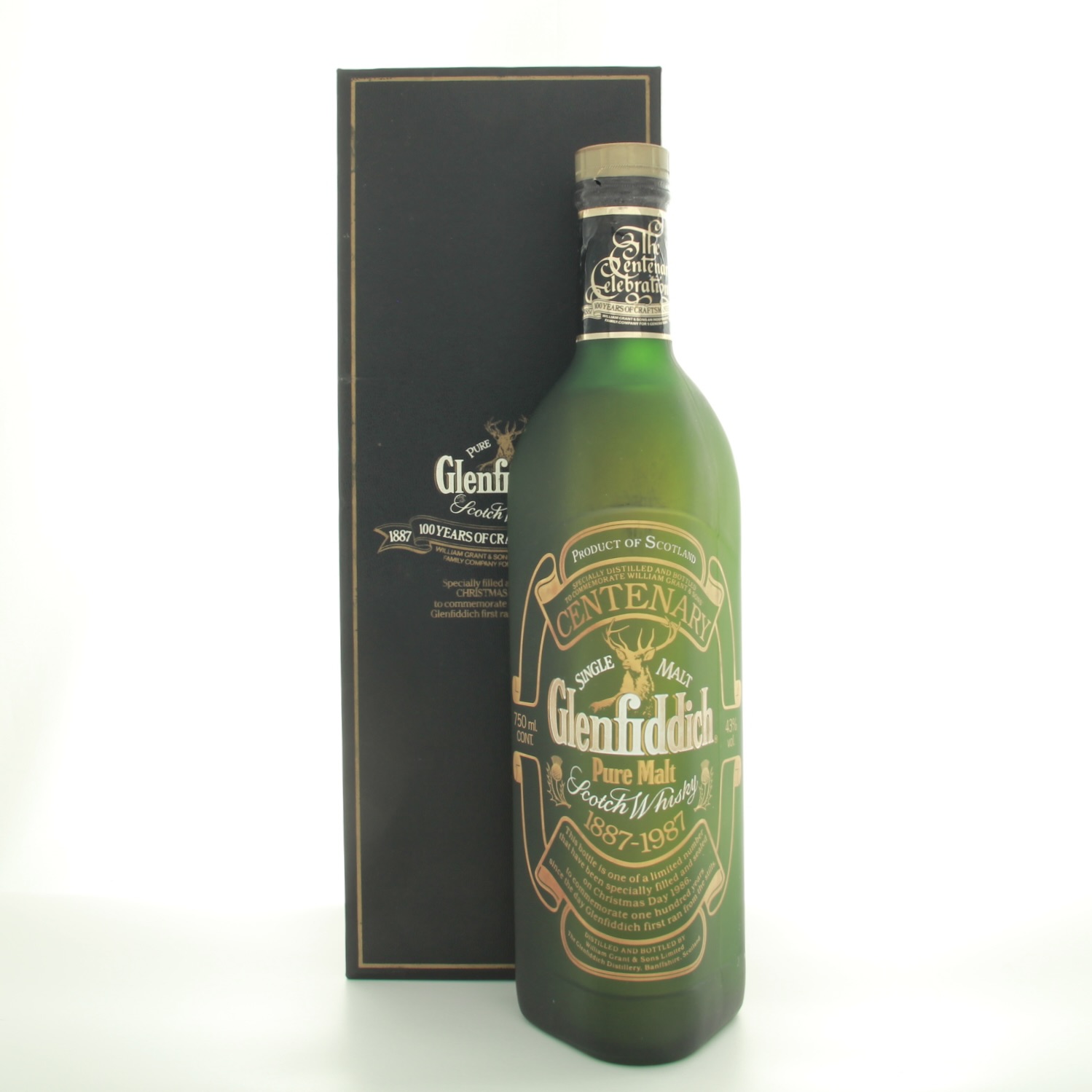 Glenfiddich Centenary Limited Edition 1887 – 1987 75cl 43% Scotland Speyside Whisky