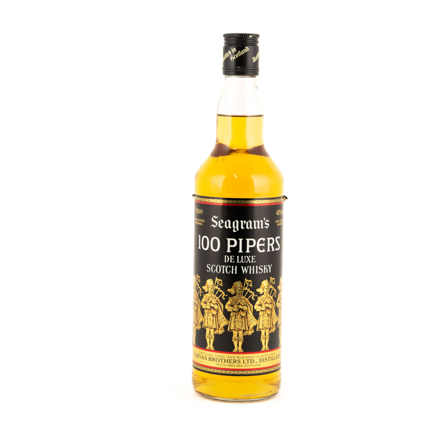 Seagram’s 100 Pipers Deluxe 1990s Edition 70cl 40% Scotland Whisky
