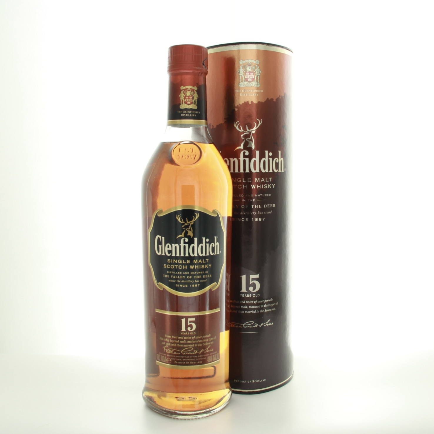 Glenfiddich 15 Year Old (2000s Edition) 70cl 40% Scotland Speyside Whisky