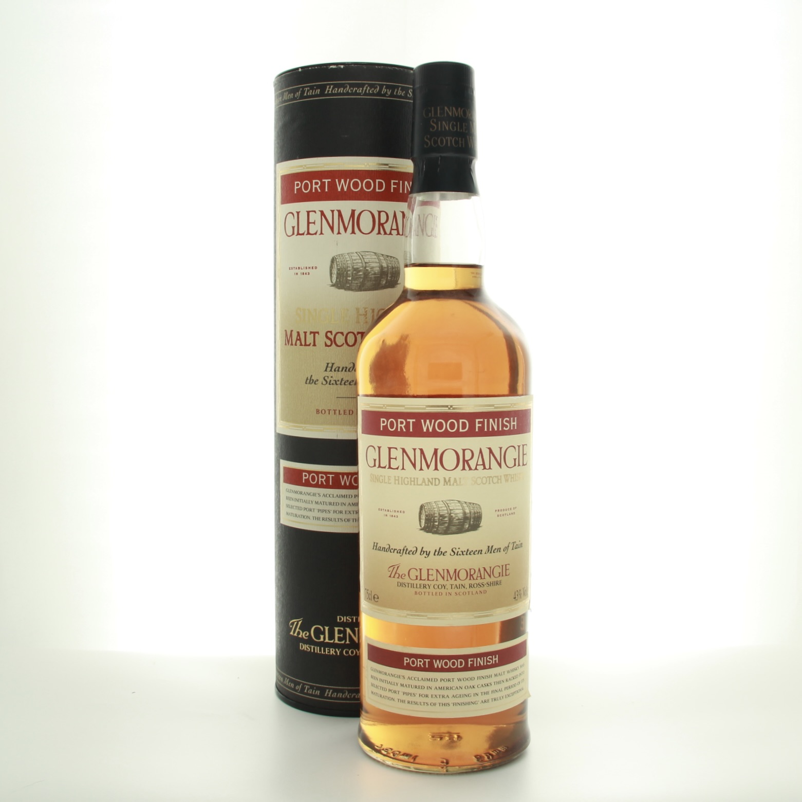 Glenmorangie Port Wood Finish 75cl 75cl 43% Highlands Scotland Whisky