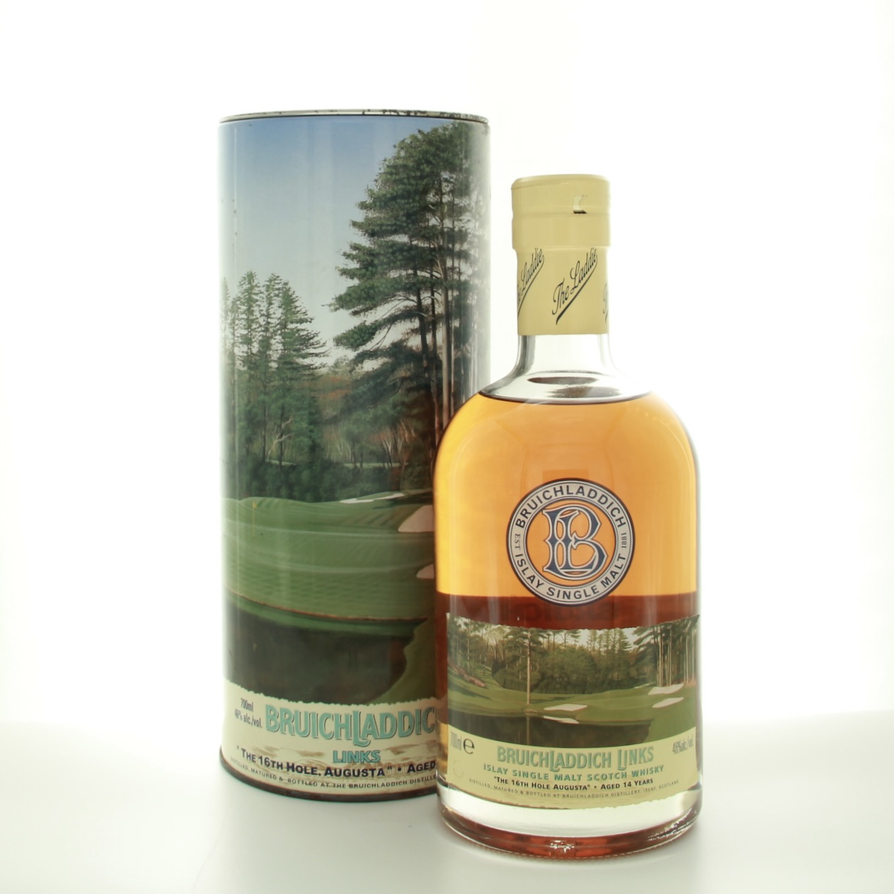 Bruichladdich Links 14 Years Old ‘The 16th Hole Augusta’ 70cl 46% Islay Scotland Whisky