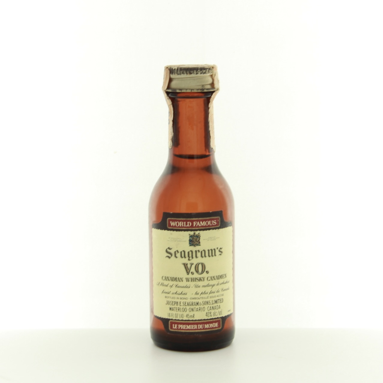 Seagram’s V.O. – World Famous 1969 Miniature 4.5cl 40% Canada Whisky