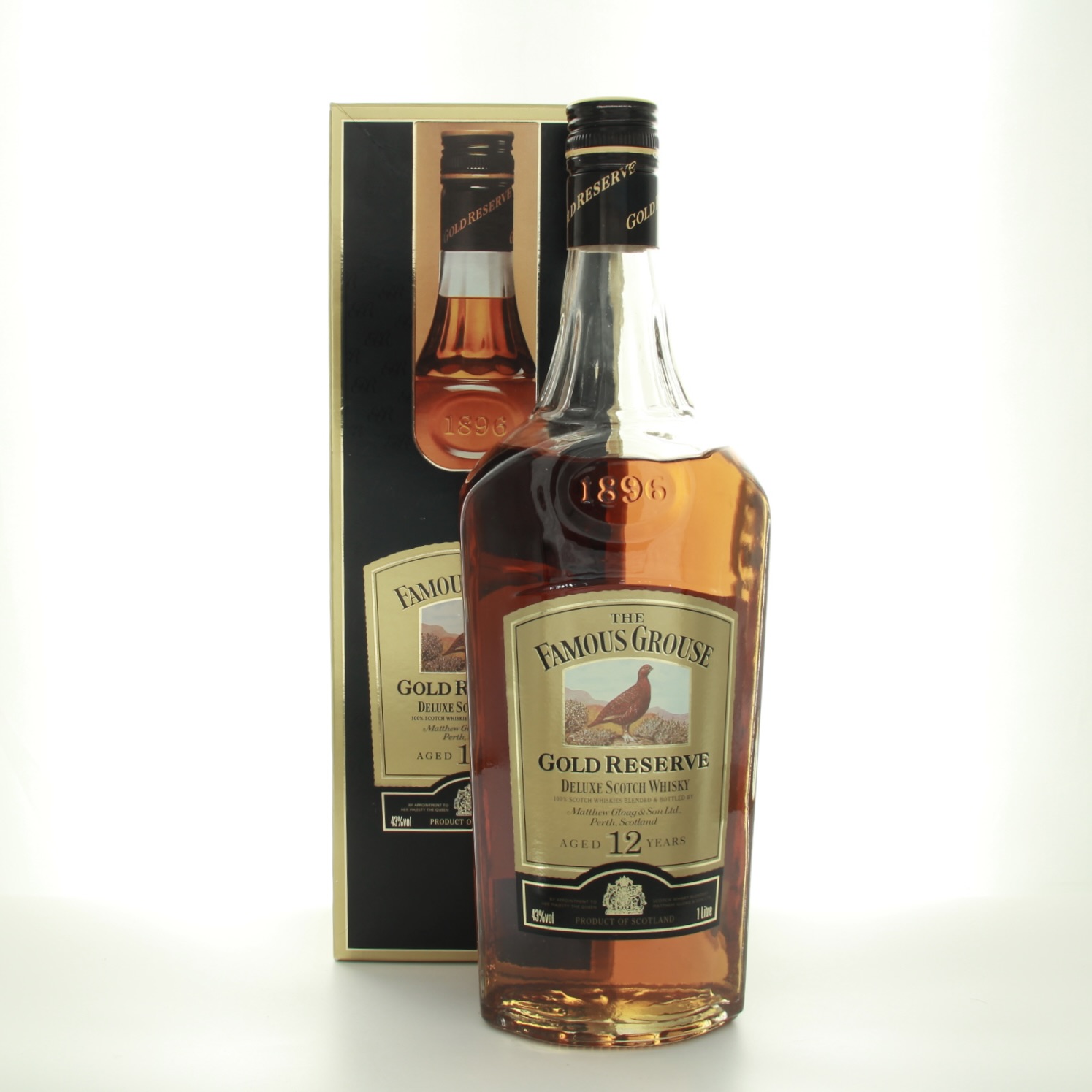 Famous Grouse Gold Reserve 12 Year Old Deluxe 1lt 100cl 43% Scotland Whisky