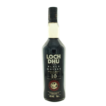 Loch Dhu The Black Whisky 10 Year Old â Mannochmore whisky bottle