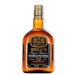 Bell’s 20 Year Old Royal Reserve (1980s Edition) – whisky bottle