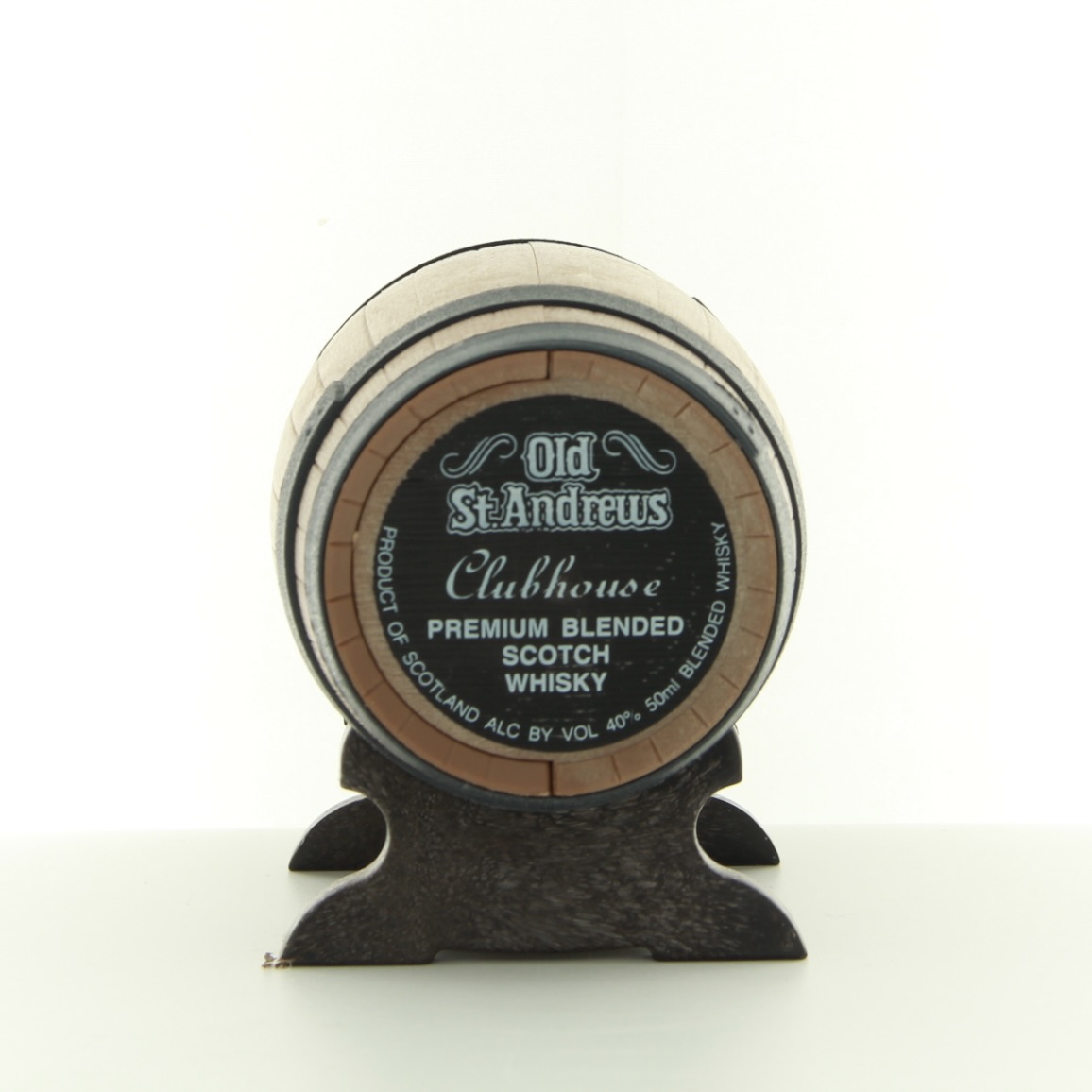 Old St Andrews Clubhouse Premium Barrel Shaped Miniature 5cl 43% Scotland Whisky