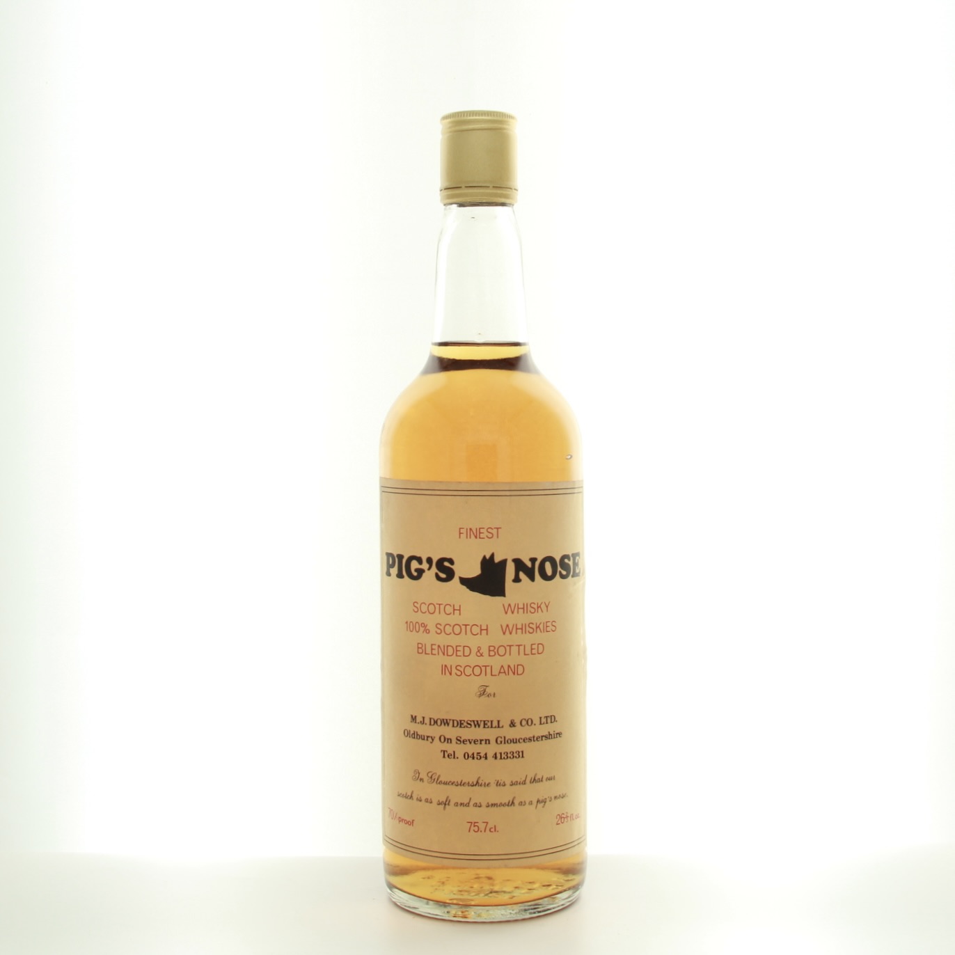 Pigs Nose (1980s Edition) 75.7cl 70 Proof% Scotland Whisky