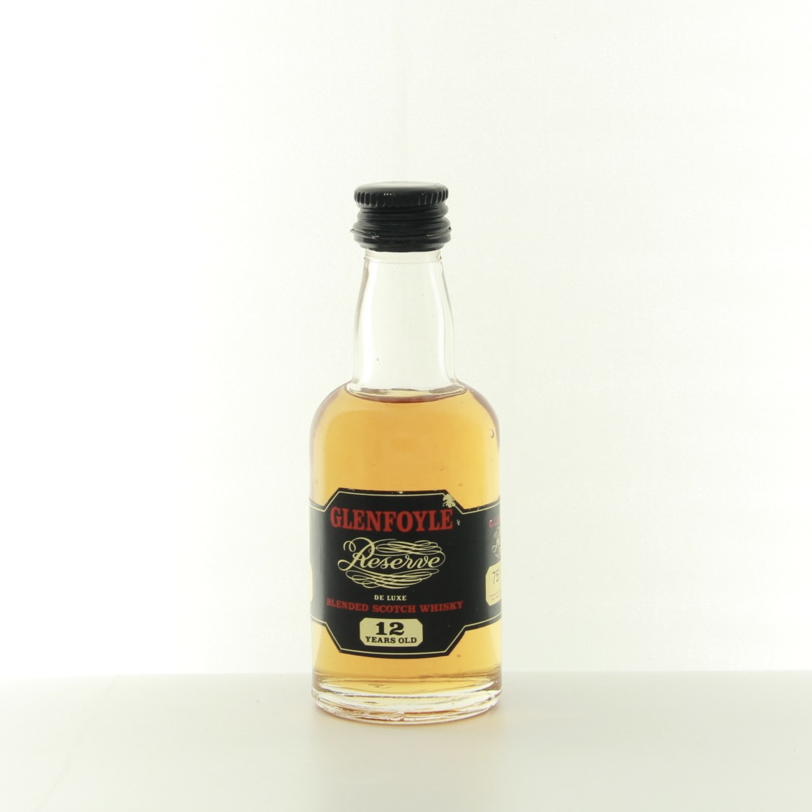 Glenfoyle Reserve De Luxe 12 years Miniature 4cl 75 Proof% Lowlands Scotland Whisky