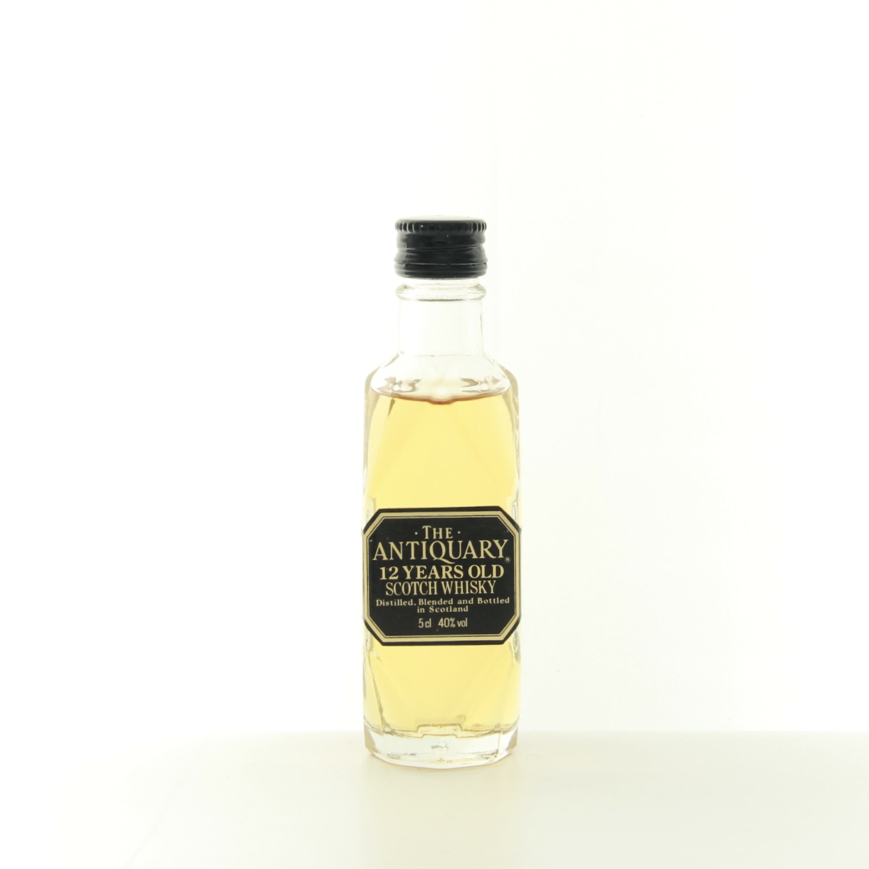 The Antiquary 12 Years Old Miniature (1980s Edition) 5cl 40% Scotland Whisky 