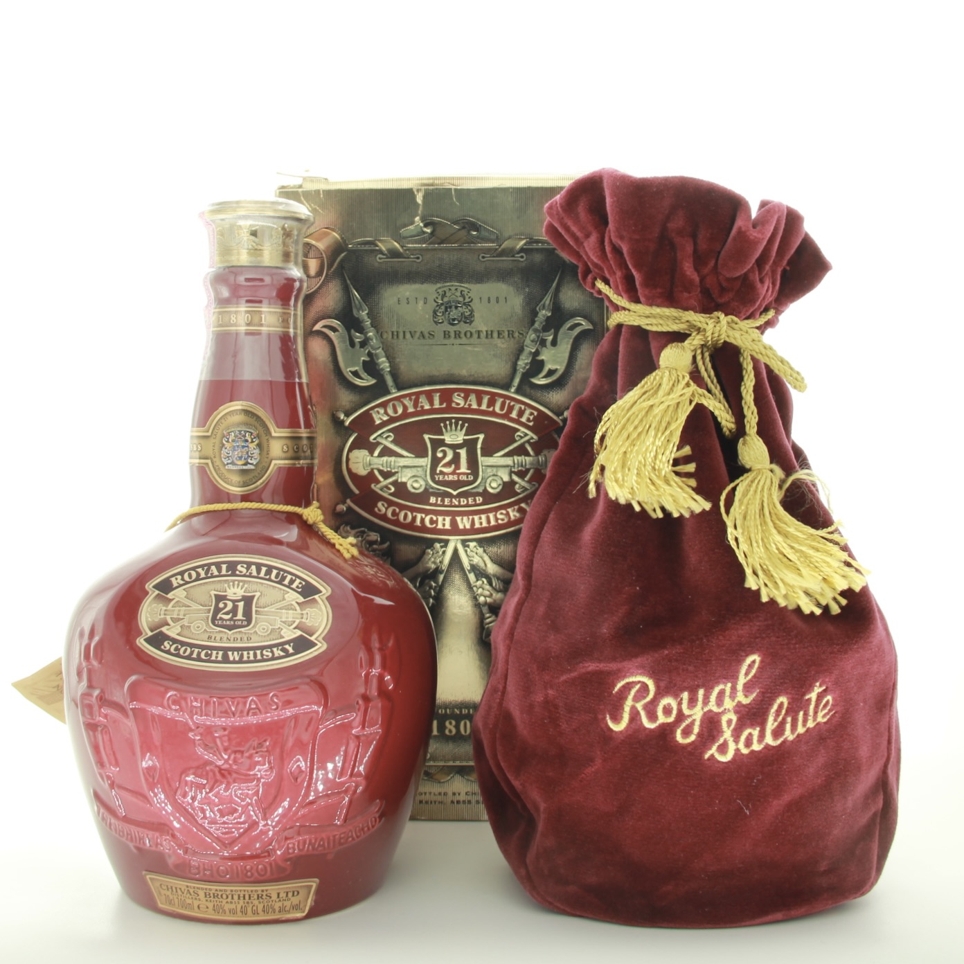 Royal Salute 21 Year Old Ruby Flagon (1990s Edition) 70cl 40% Scotland Whisky