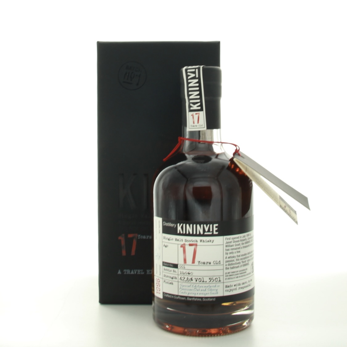 Kininvie 17 Year Old Batch #1 35cl 35cl 42.6% Scotland Speyside Whisky