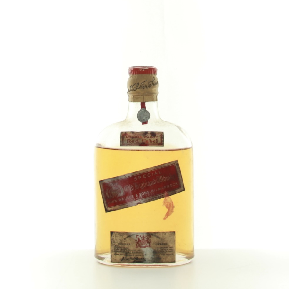 Johnnie Walker Red Label Special Old Highland Whisky (Spring Cap 1950s Edition) 35cl 70 Proof% Scotland Whisky