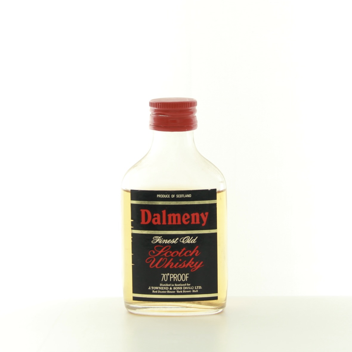 Dalmeny Finest Old (1970s Edition) Miniature 4.5cl 70 Proof% Blended Scotland Whisky