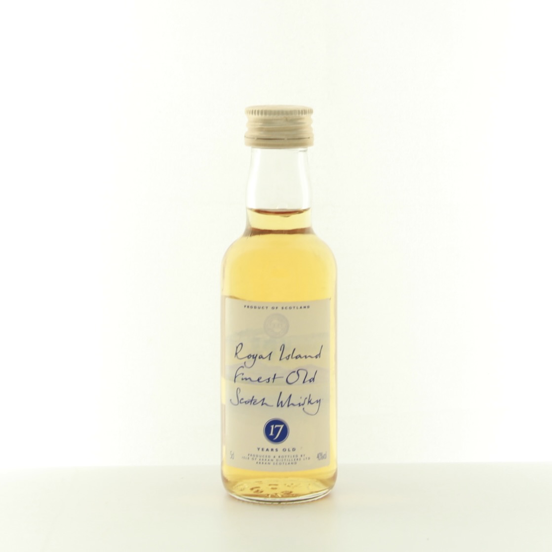 Arran Royal Island 17 Years Old Miniature 5cl 40% Islands Scotland Whisky