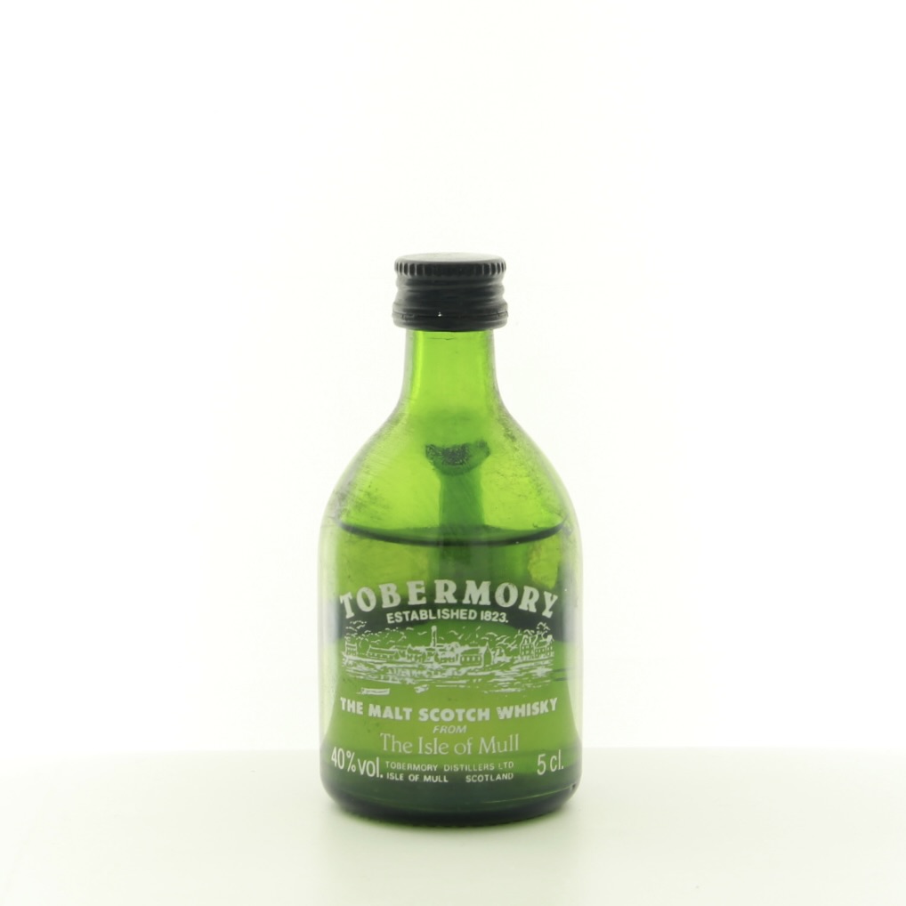 Tobermory From The Isle Of Mull (1980s Edition) Miniature Dumpy Bottle 5cl 40% Islands Scotland Whisky 